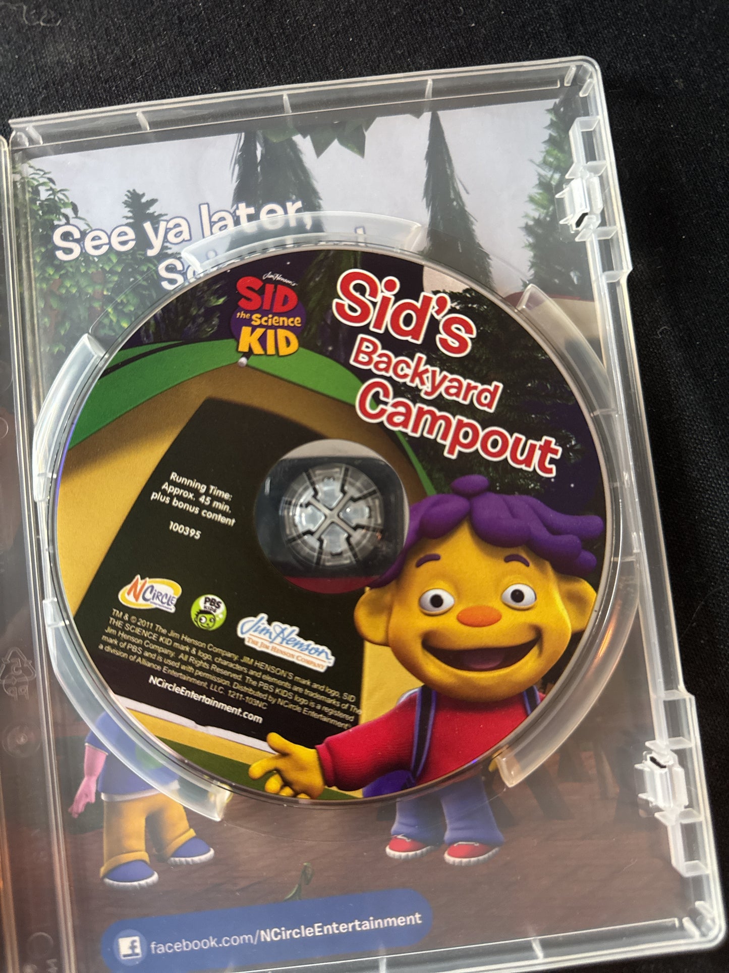 Sid the Science Kid Sid's Backyard Campout DVD