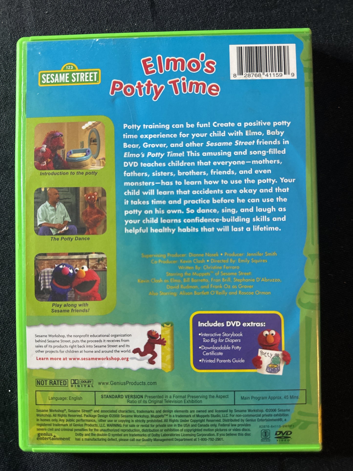 Sesame Street Elmo's Potty Time DVD