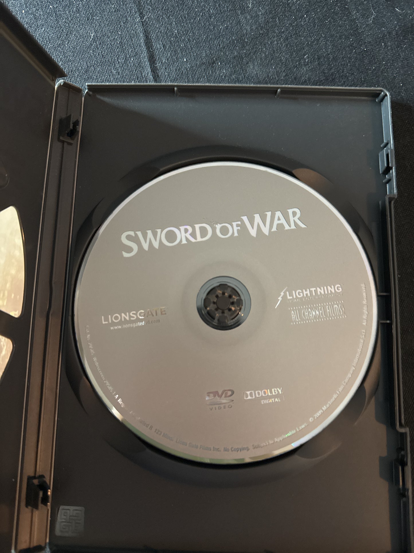 Sword of War DVD