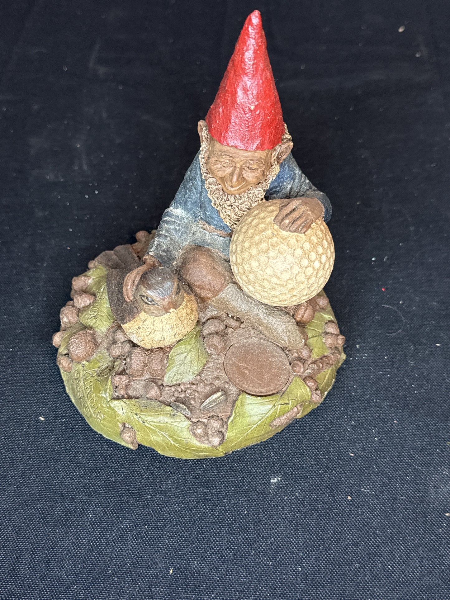 Tom Clark Gnomes Golf Birdie Signed