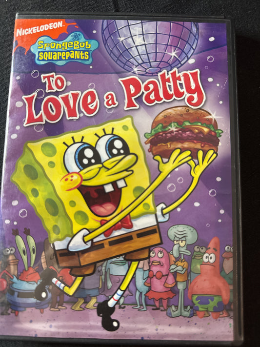 Spongebob Squarepants To Love a Patty DVD
