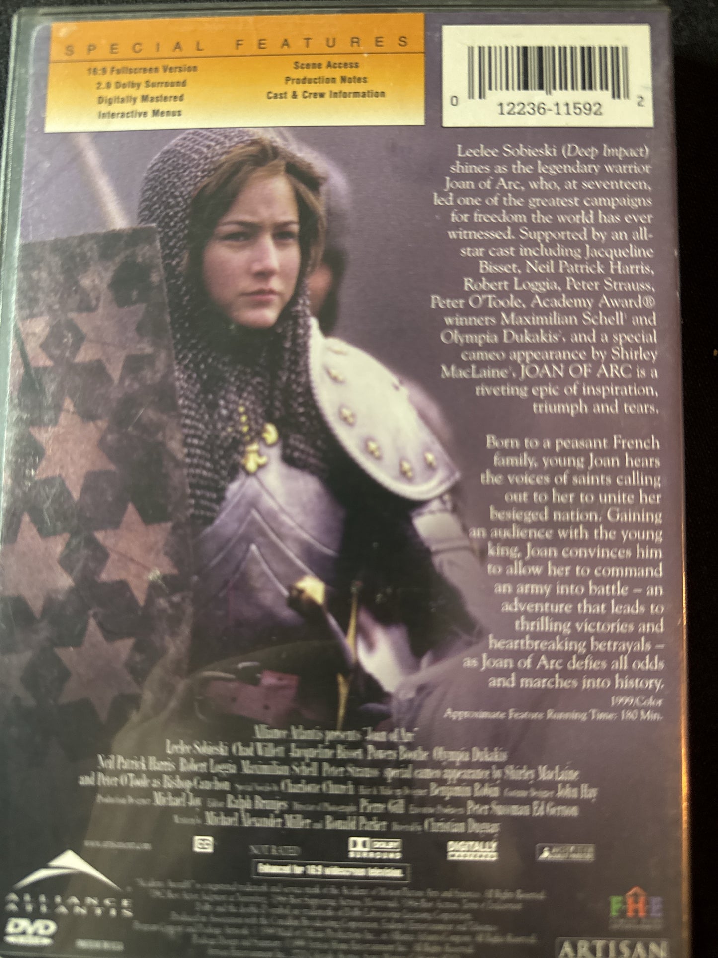 Joan of Arc DVD