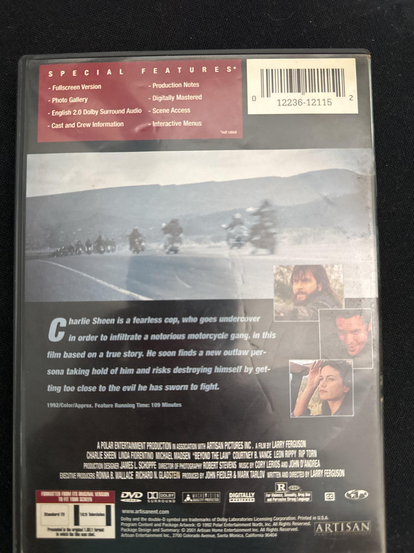 Beyond the Law DVD