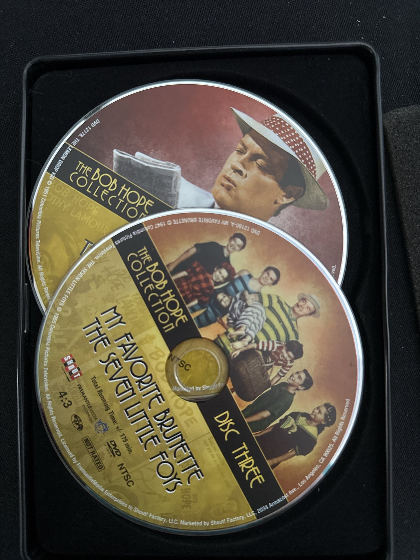 The Bob Hope Collection Three Movies in Metal Case