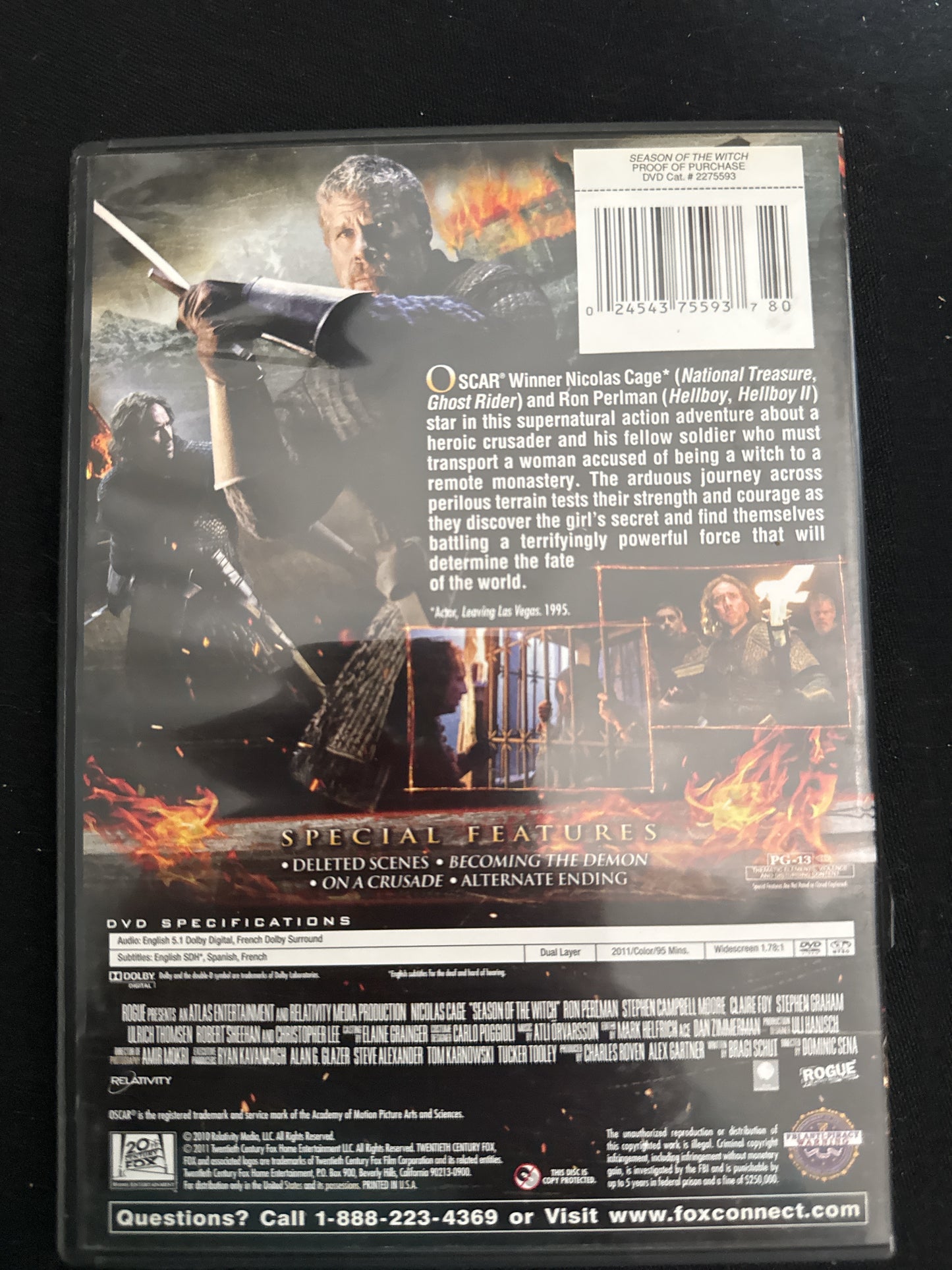 Season of the Witch DVD