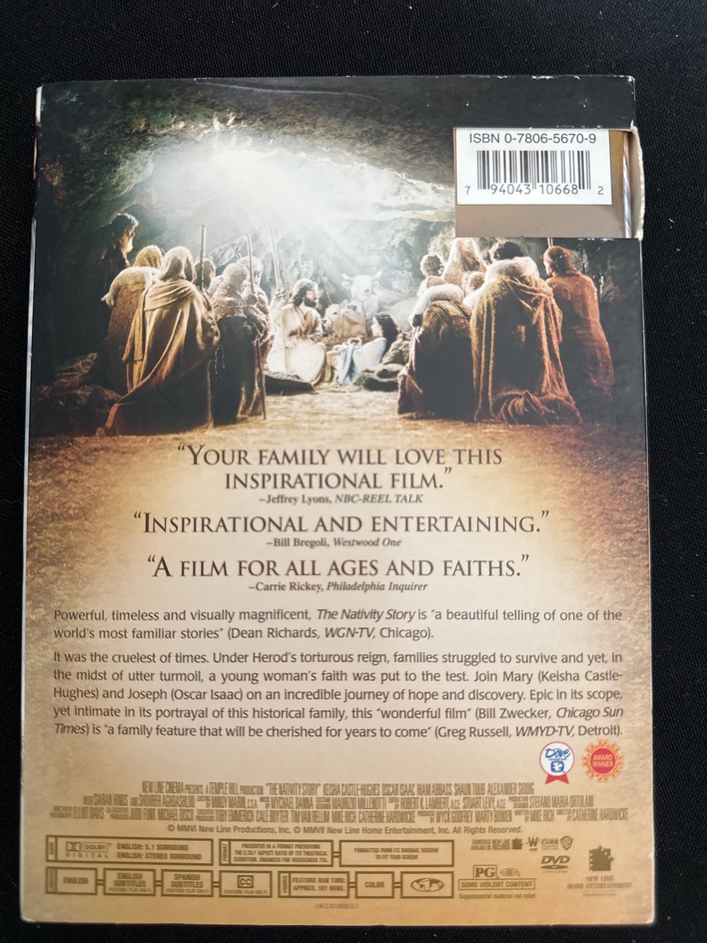 The Nativity Story DVD