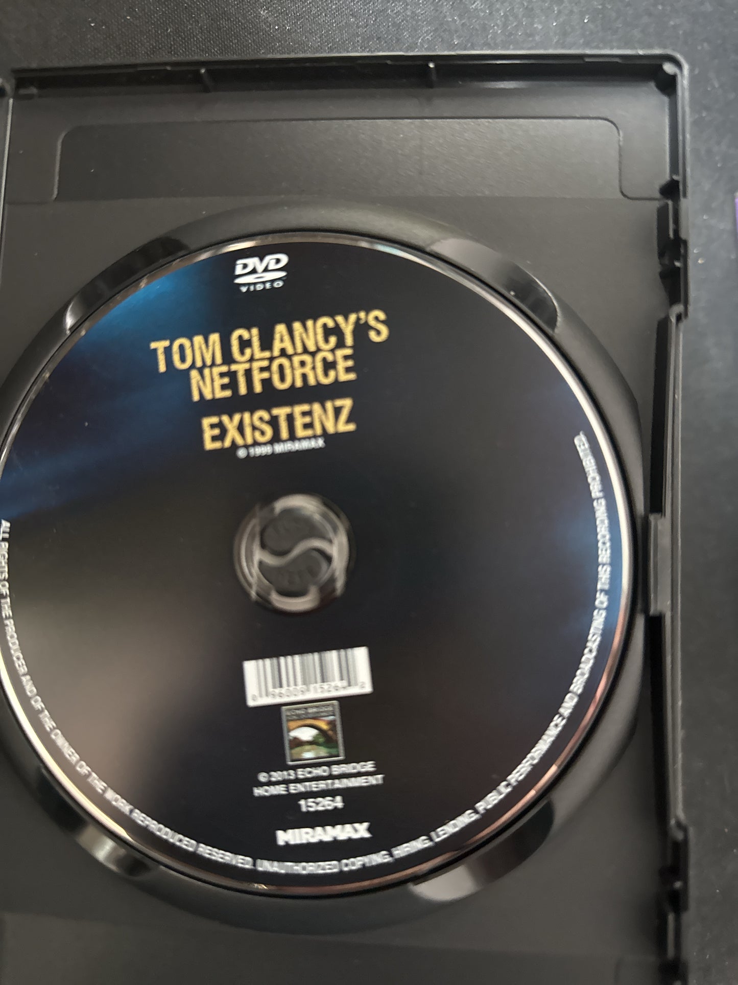 Six Actions Movies: Spy, Phantoms, Road Killers, Gerry, Existenz, Netforce DVDs