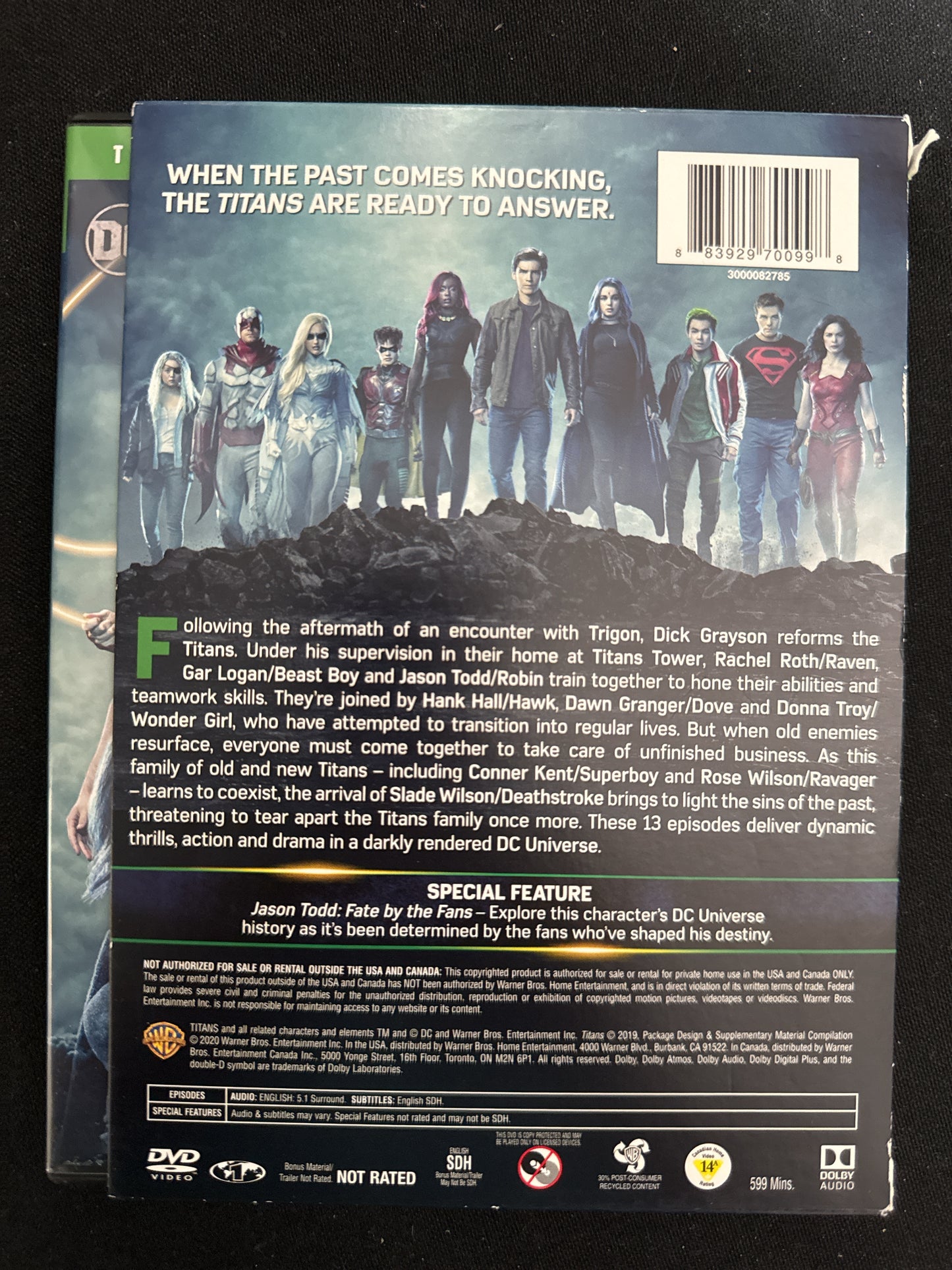 Titans DVDs The Complete Second Season