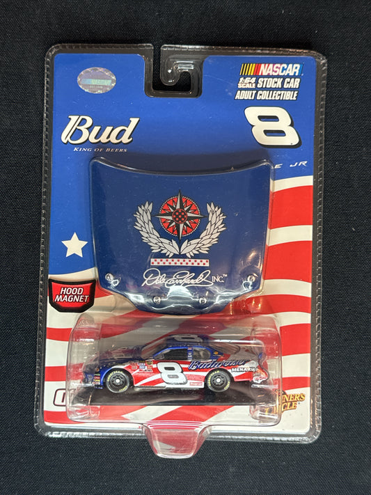 2007 Winner's Circle #8 Dale Earnhardt Jr. Hood Magnet Bud Beer 1:64 Monte Carlo NIB