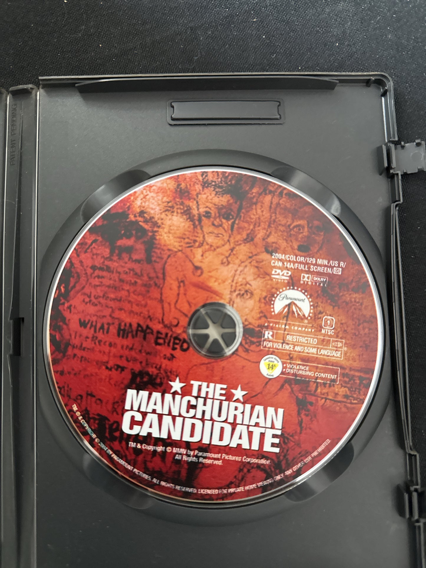 The Manchurian Candidate DVD