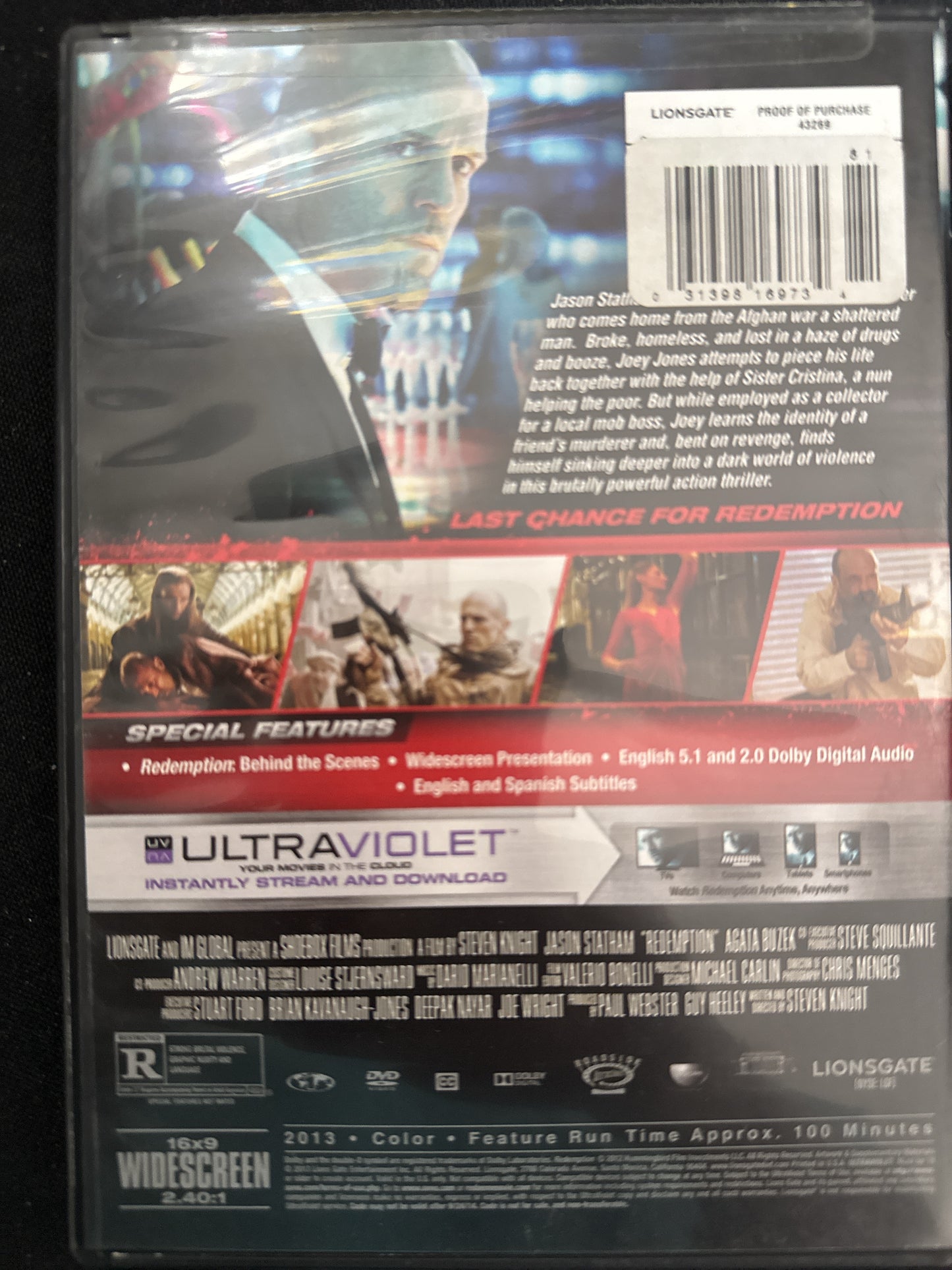 Redemption DVD