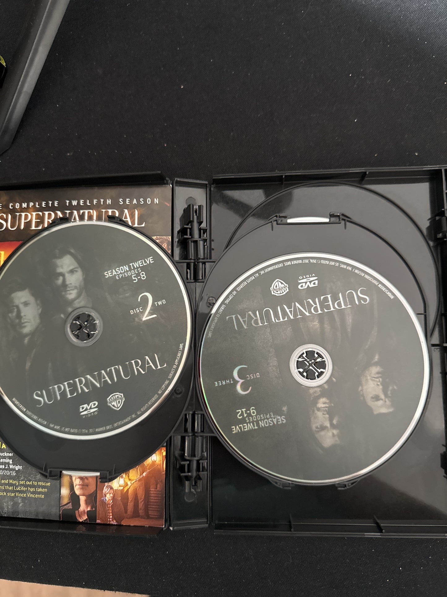 Supernatural Series Complete 12th Season 6 DVD Set