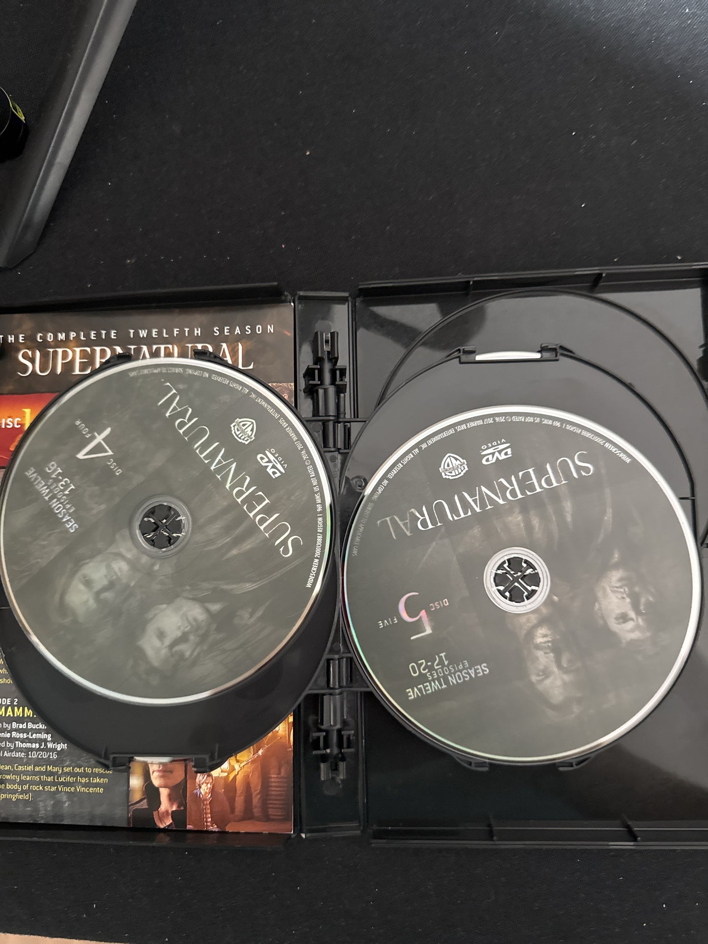 Supernatural Series Complete 12th Season 6 DVD Set