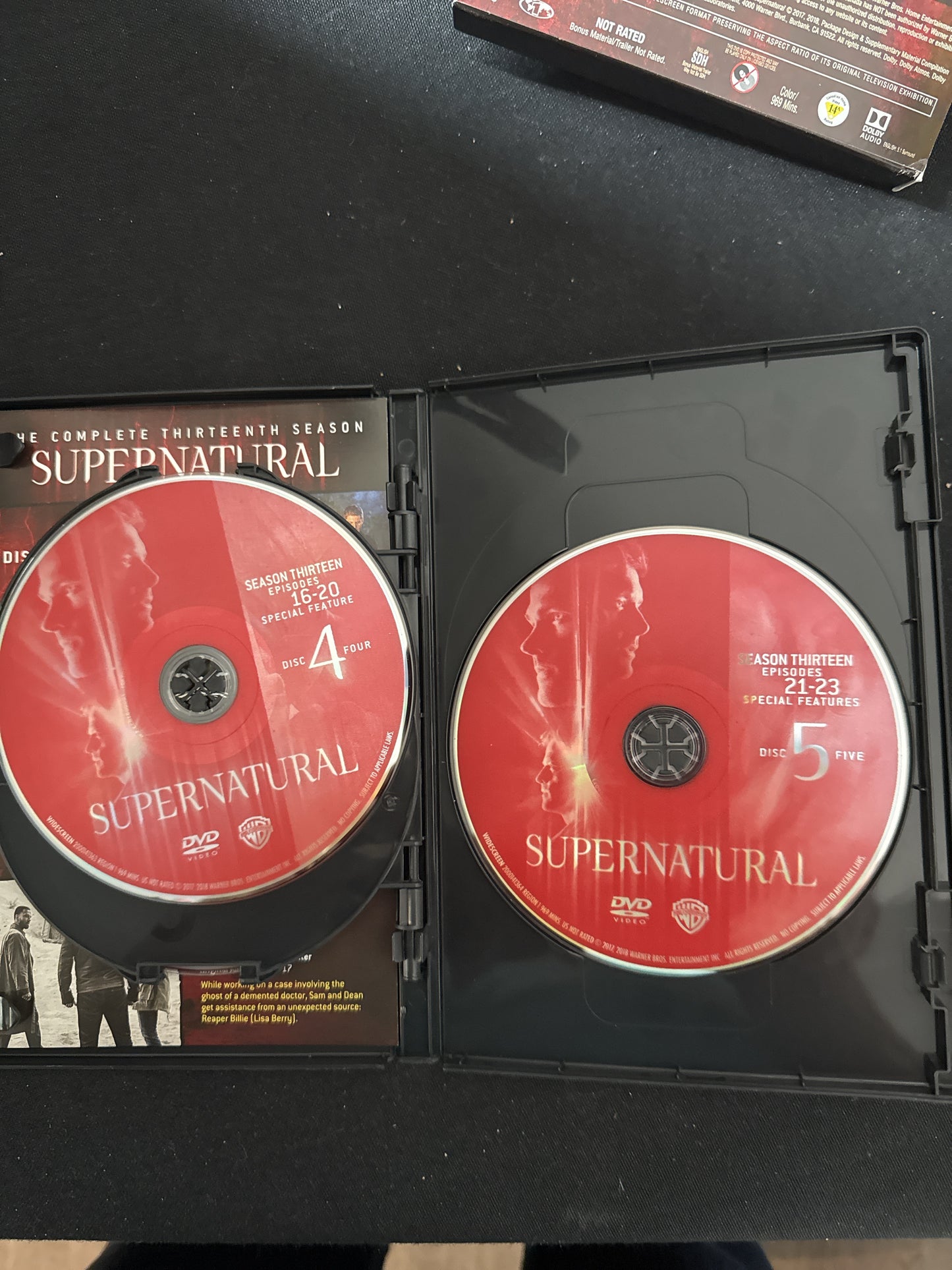 Supernatural Series Complete 13th Season 5 DVD Set