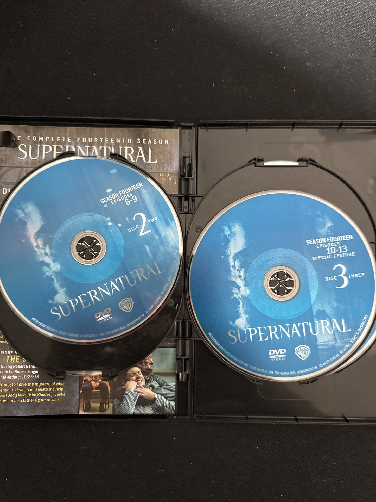 Supernatural Series Complete 14th Season 5 DVD Set