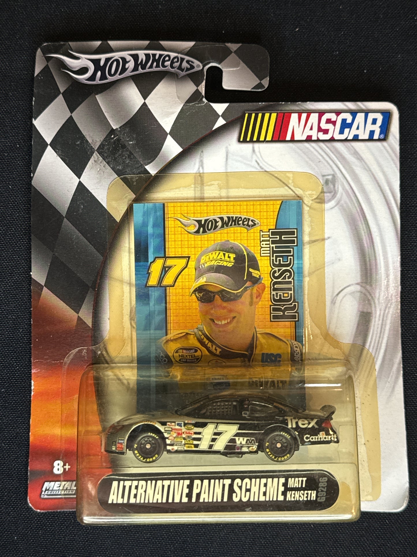 2004 Hot Wheels NASCAR Matt Kenseth #17 Alternative Paint Scheme w/ Trading Card