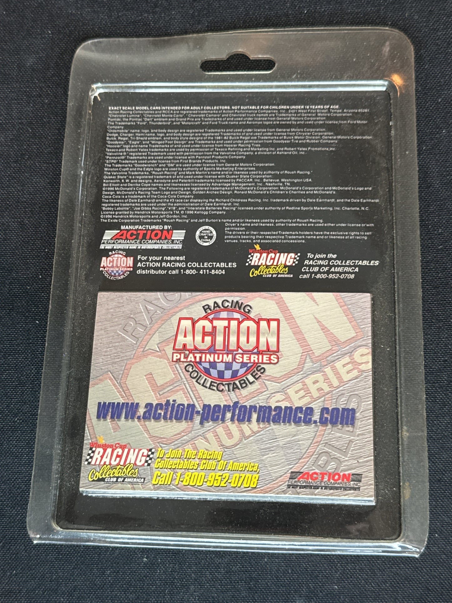 NASCAR Action Platinum Series Mike Skinner Lowes #31 1997 Chevy Monte Carlo NIB