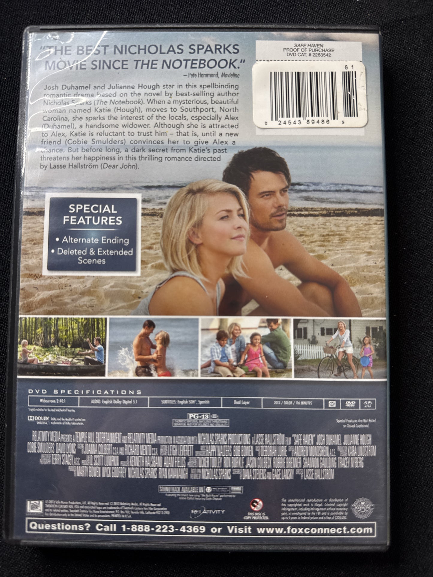 Safe Haven DVD