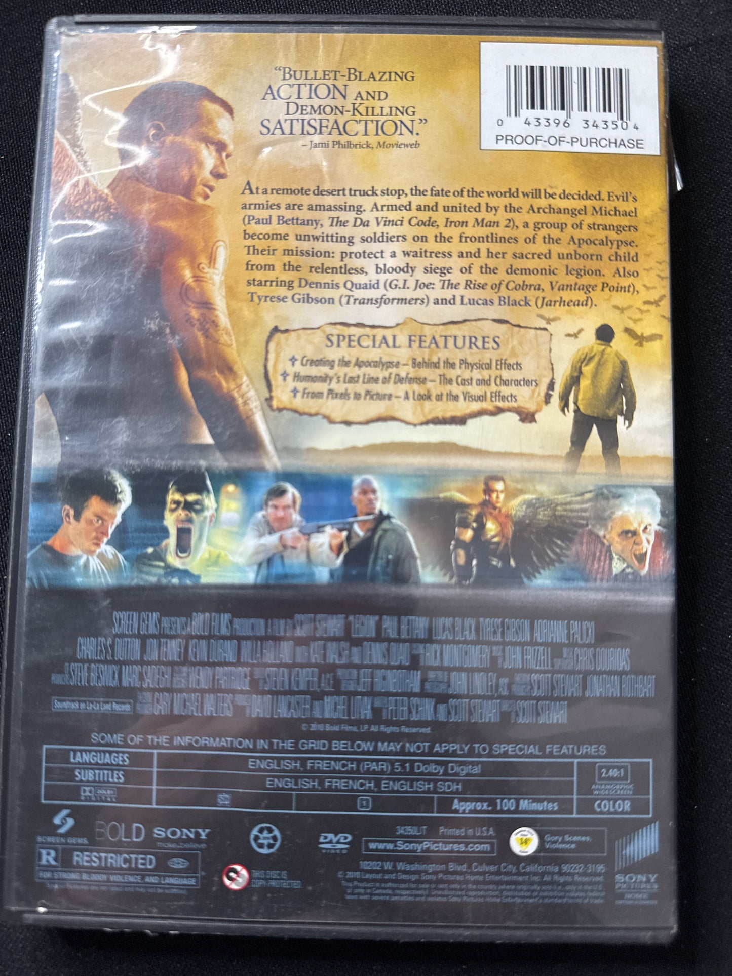 Legion DVD
