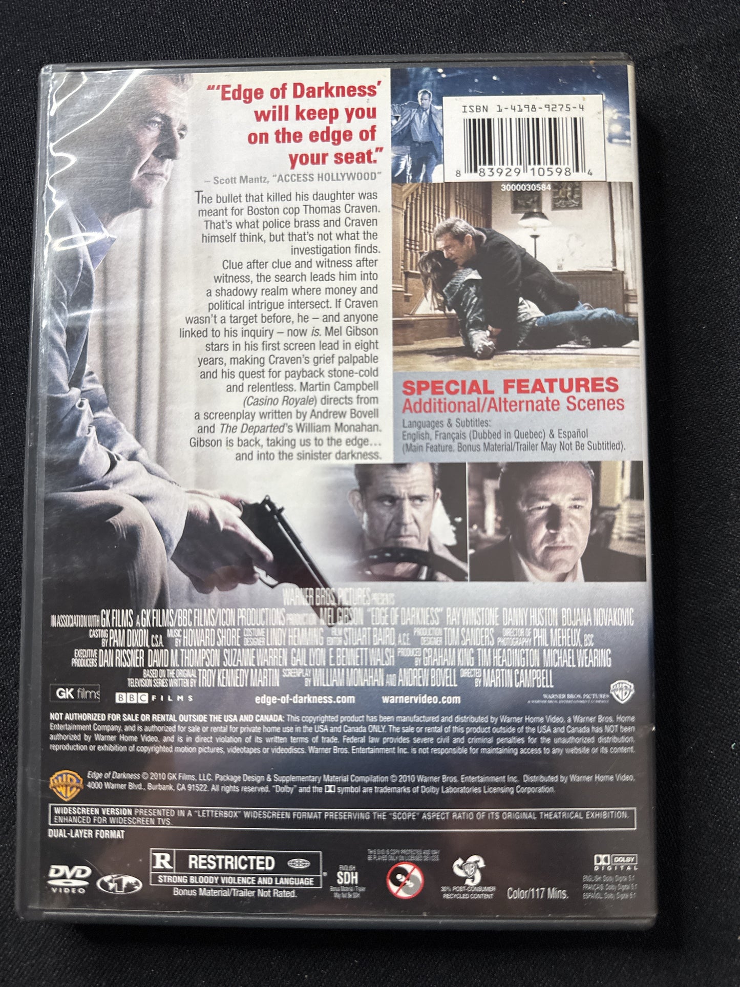 Edge of Darkness DVD