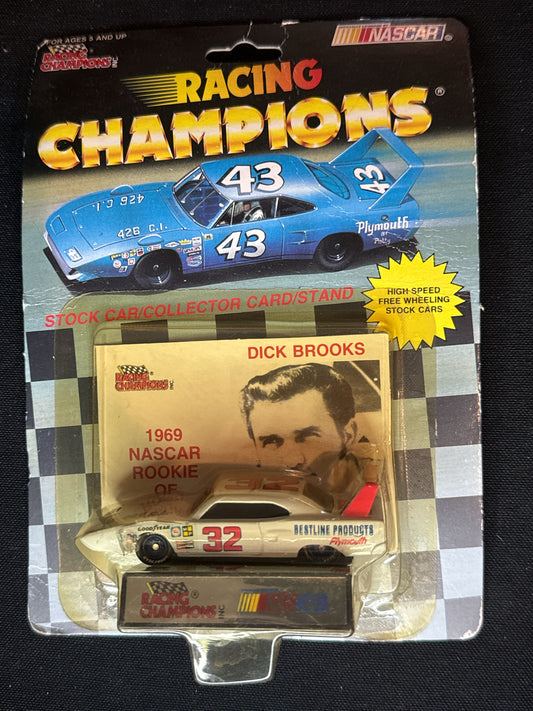 Racing Champions NASCAR Dick Brooks #32 1969 NASCAR Rookie of the Year 1:64 Diecast