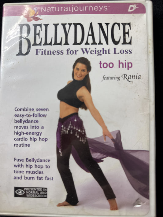 BellyDance Fitness for Weight Loss Too Hip DVD