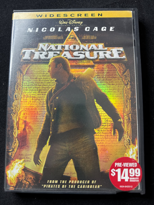 National Treasure DVD