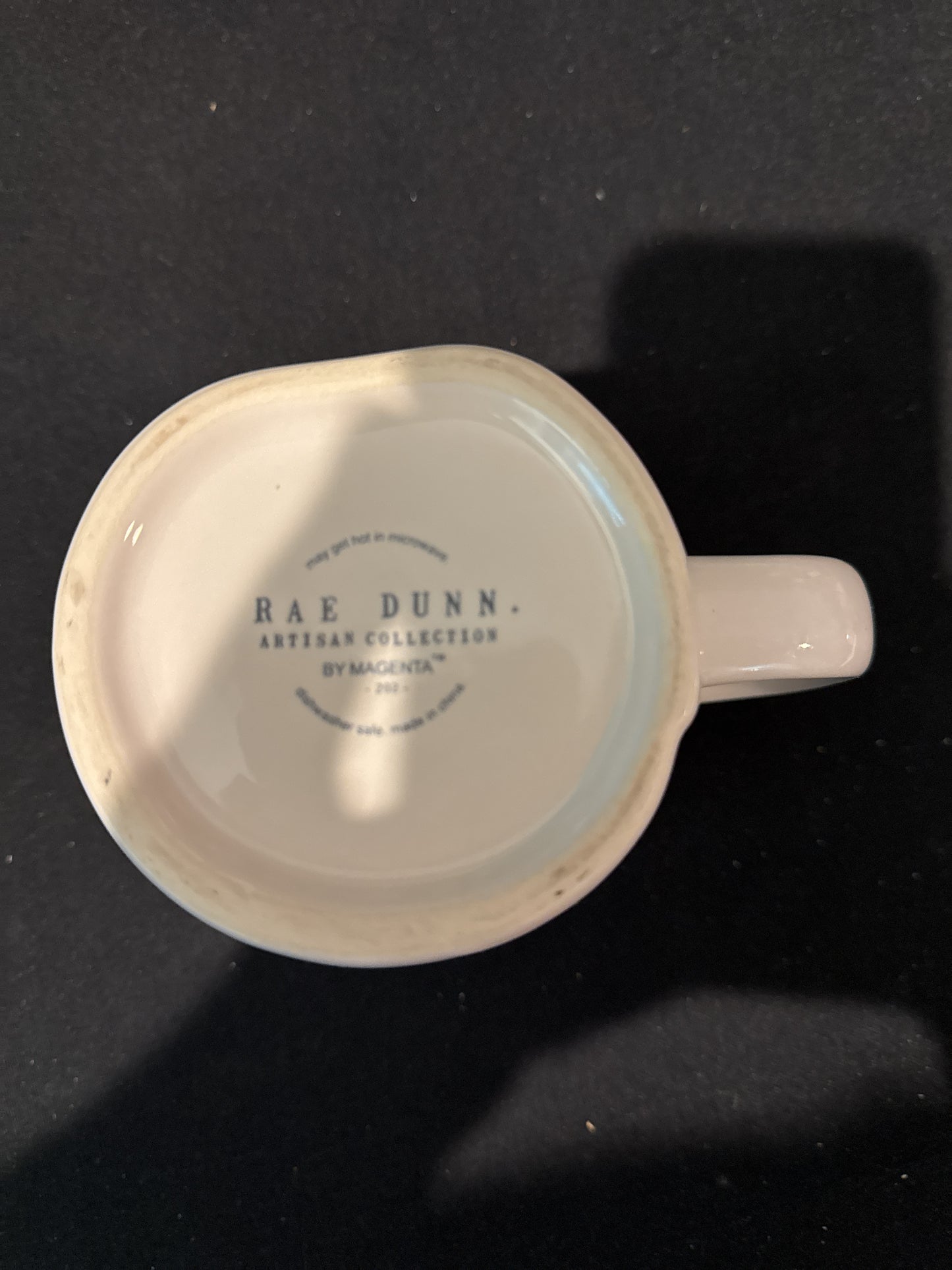 Rae Dunn "Love My Peeps" Pink Interior Coffee Cup Mug 4 7/8" Tall