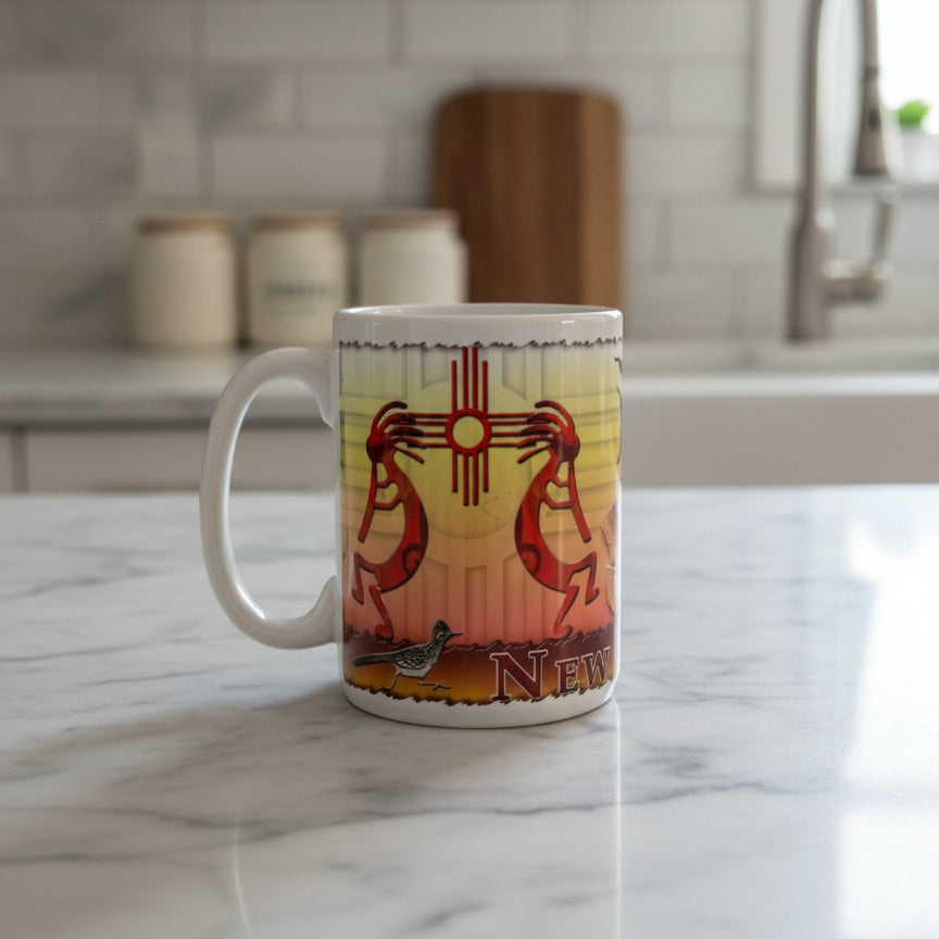 New Mexico Heavy Stable Coffee Cup Mug 4.5" Tall