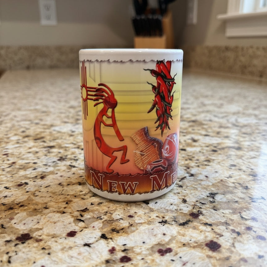 New Mexico Heavy Stable Coffee Cup Mug 4.5" Tall