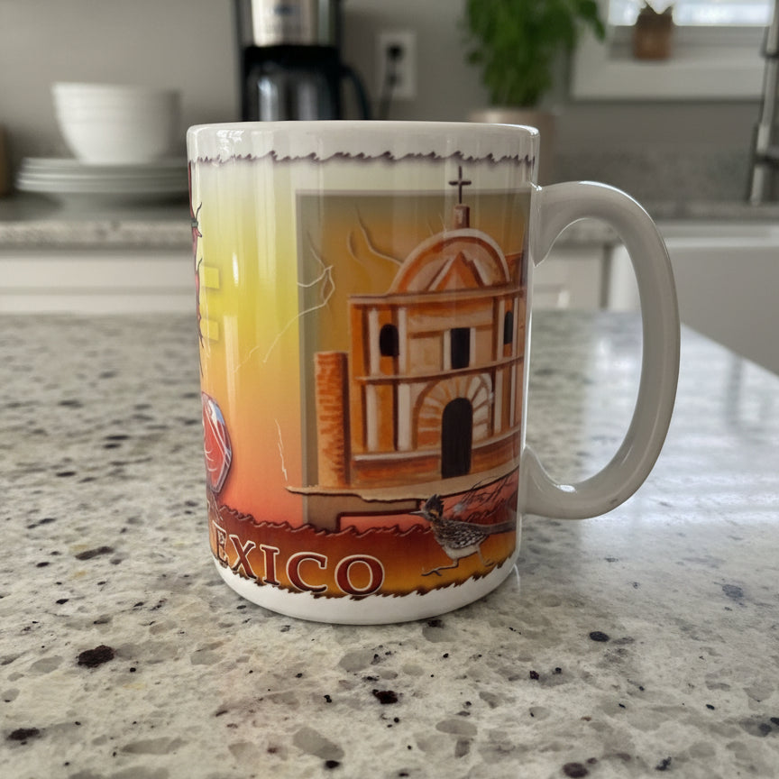 New Mexico Heavy Stable Coffee Cup Mug 4.5" Tall