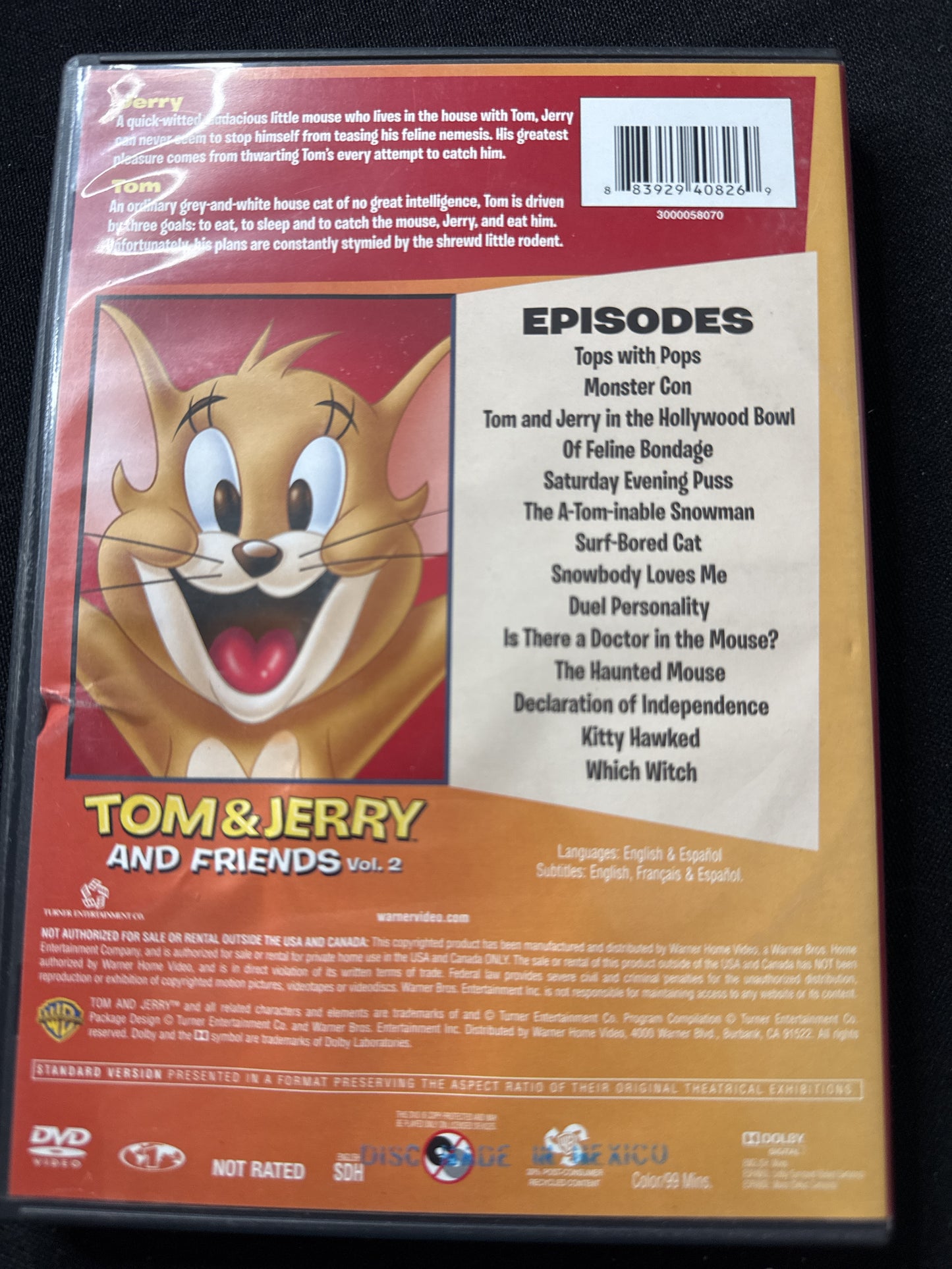 Tom & Jerry and Friends Vol. 2 DVD