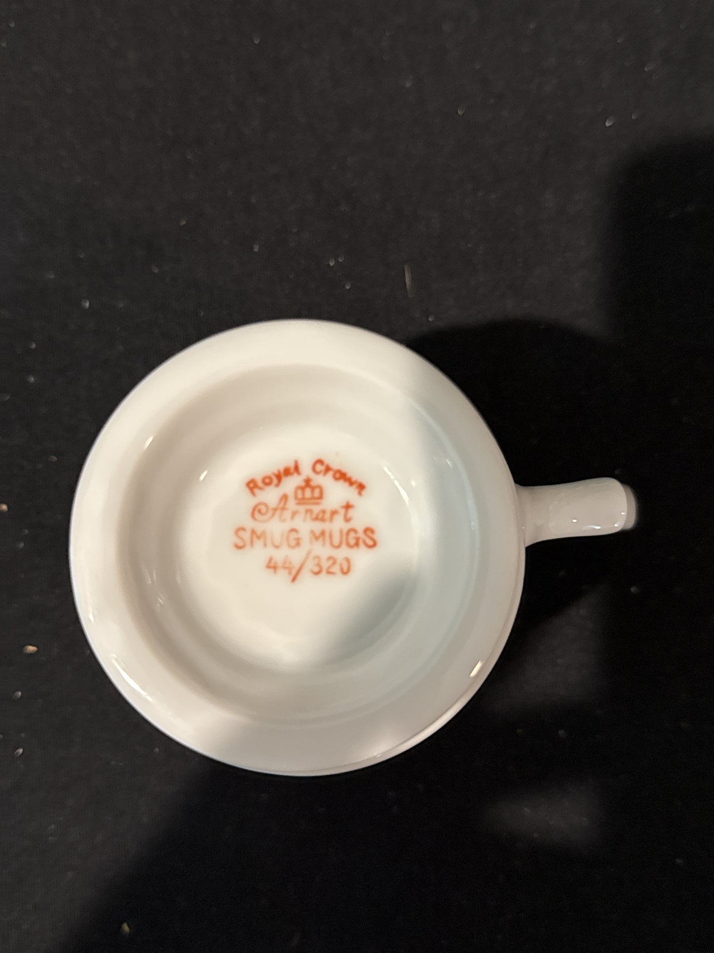 Vintage Rare 1960's Have a Nice Day Smug Mug 44/320 Footed 3 7/8" Tall