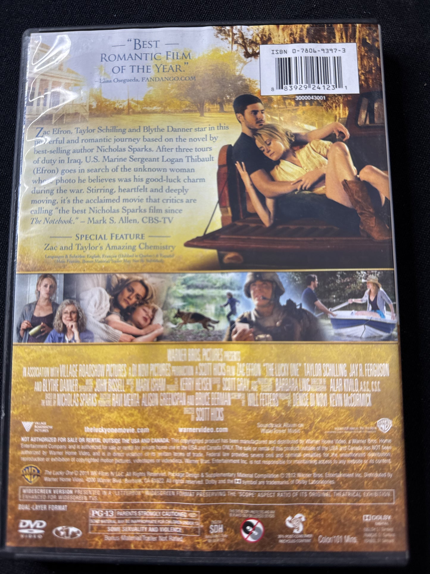 The Lucky One DVD