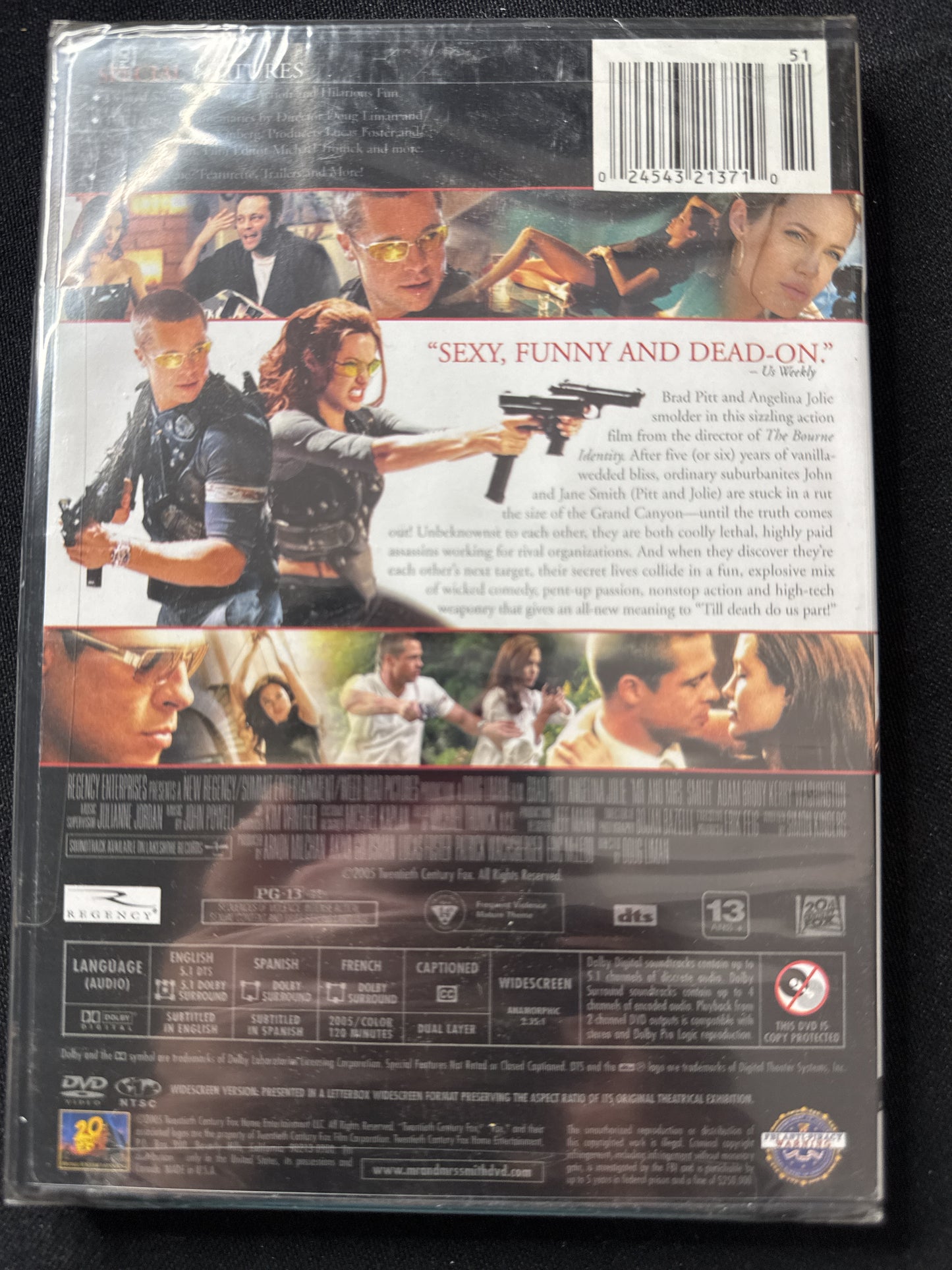 Mr. & Mrs. Smith DVD Unopened Sealed New