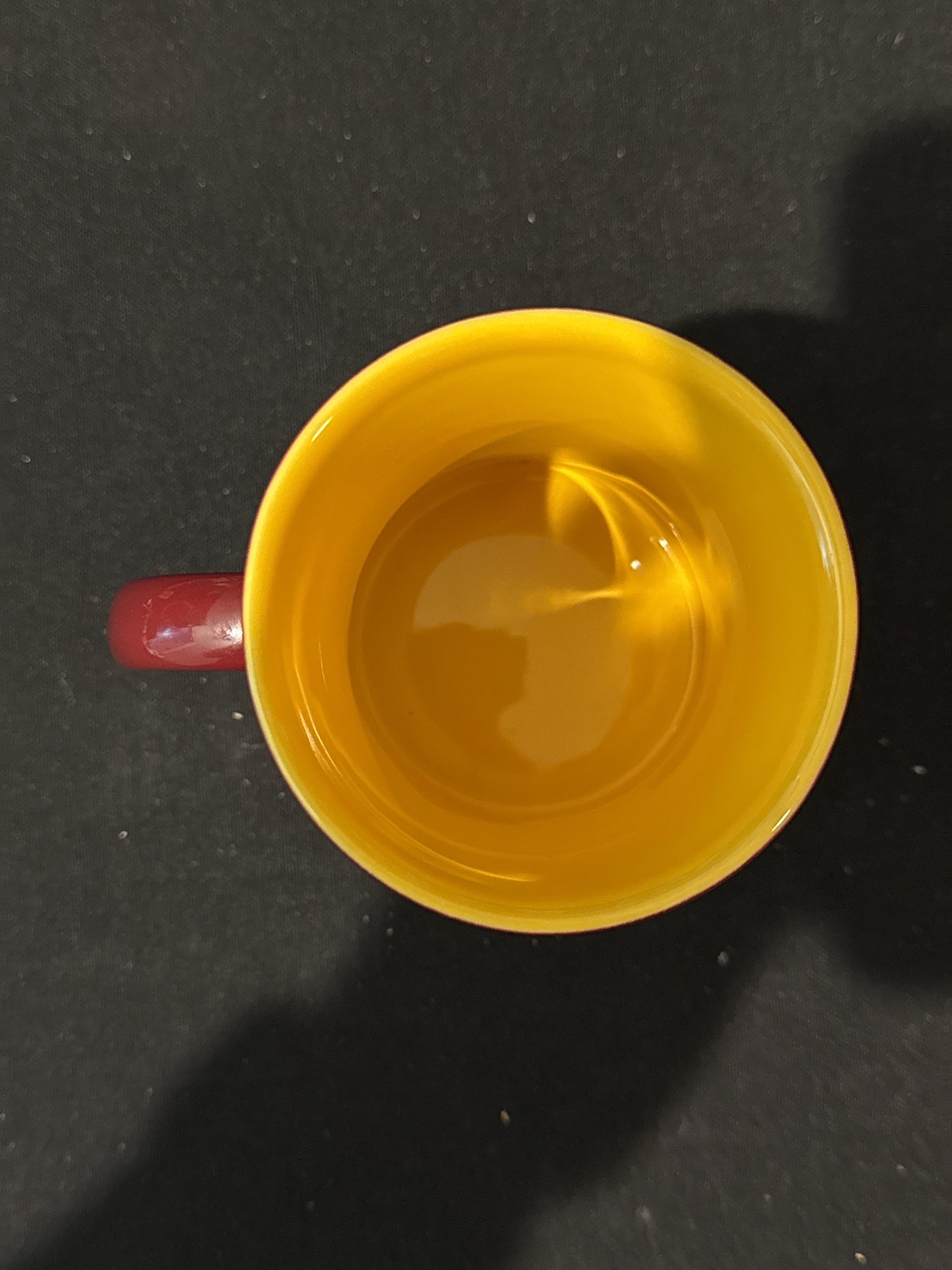 1999 Warner Bros. Looney Toons 3D Wile E. Coyote Coffee Mug Cup 4.5" Tall Brown w/ Yellow Interior