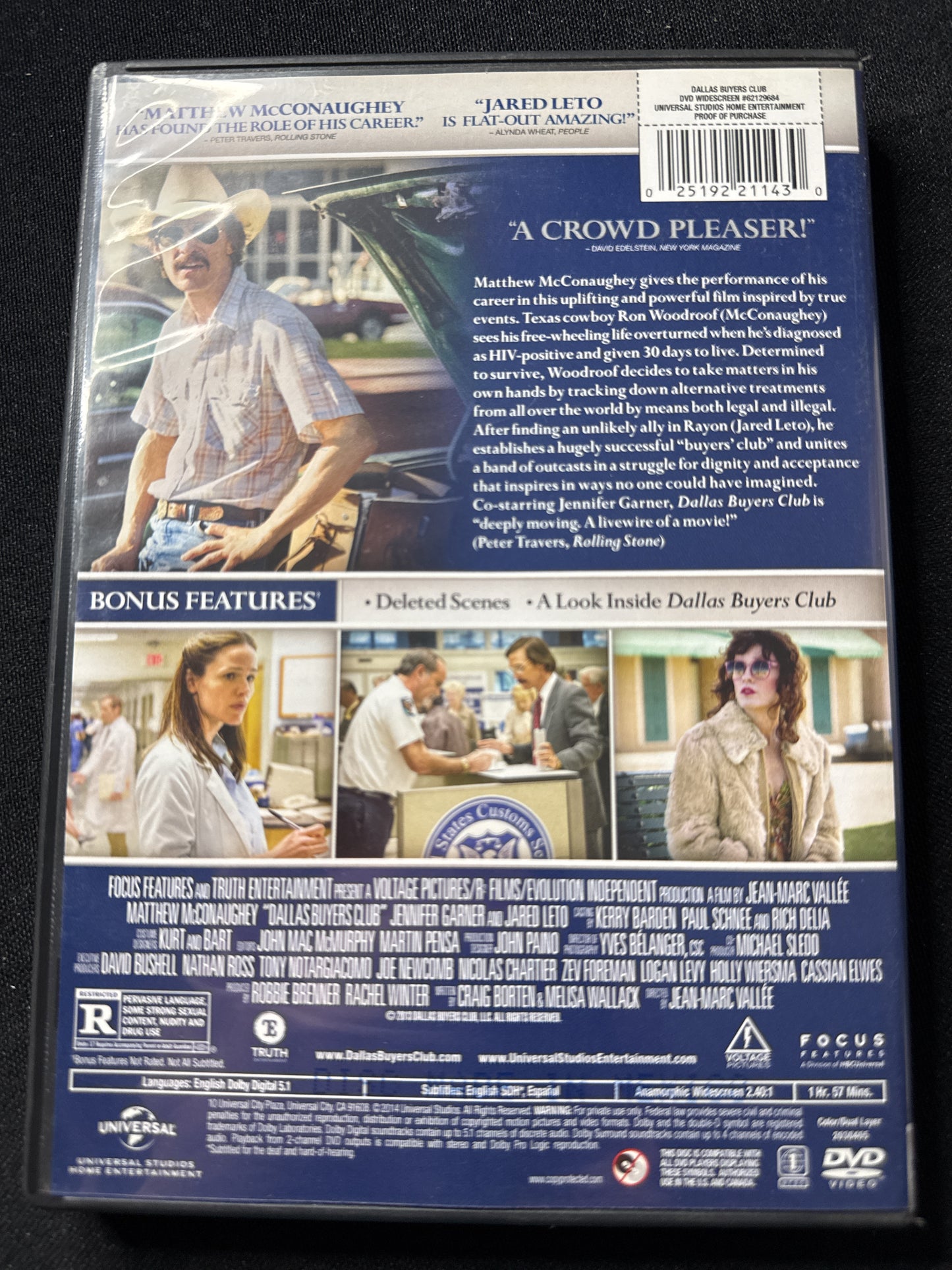 Dallas Buyer's Club DVD