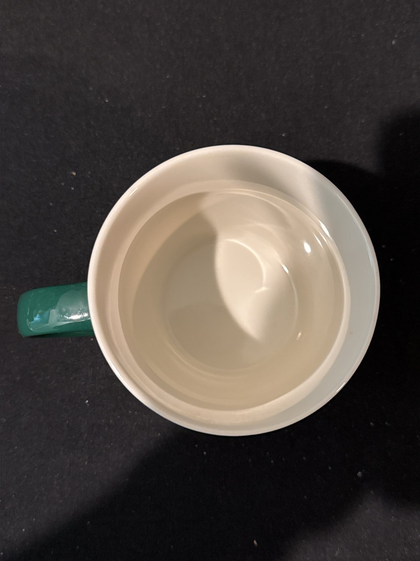 Vintage 2020 Starbucks Green Mermaid Logo 20oz 4" Tall White Interior