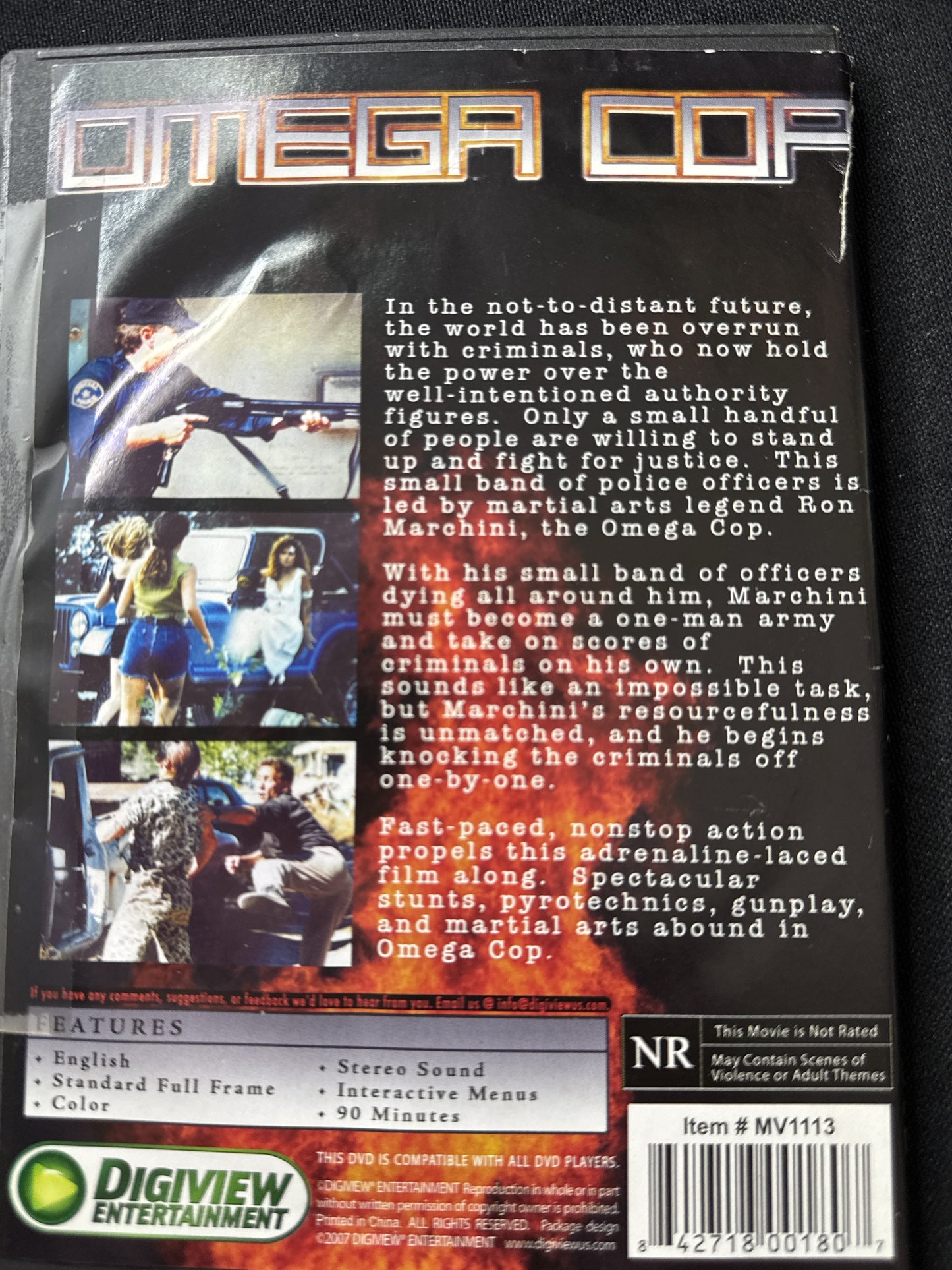 Omega Cop DVD