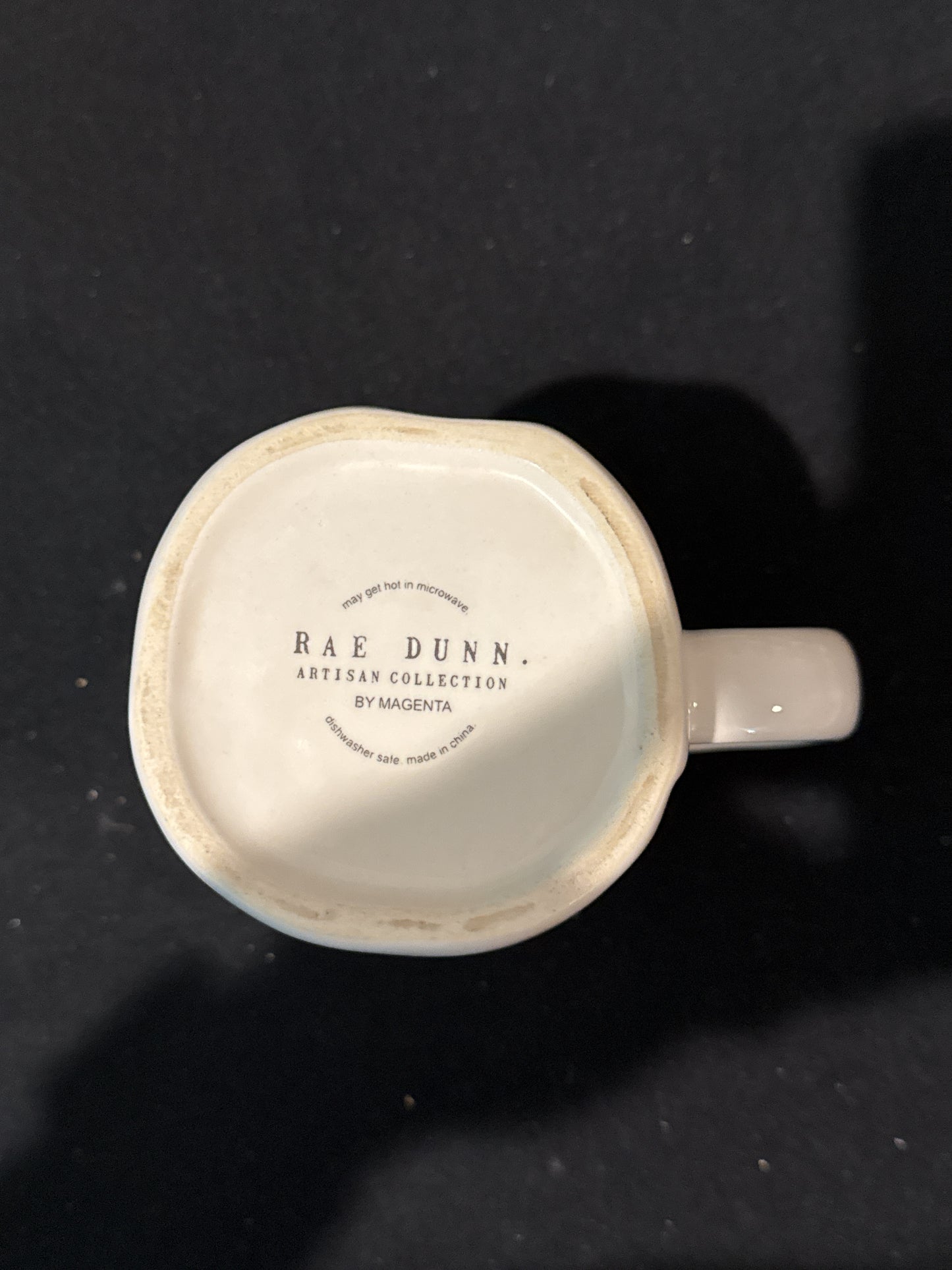 Rae Dunn Balance Coffee Cup Mug 4 5/8" Tall