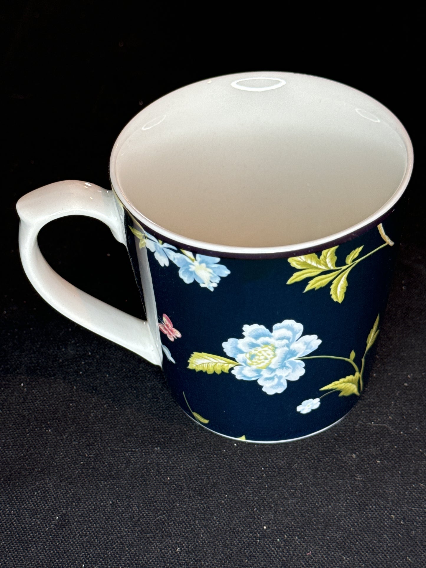 Laura Ashley Heritage Midnight Uni Mug 10oz New Inventory