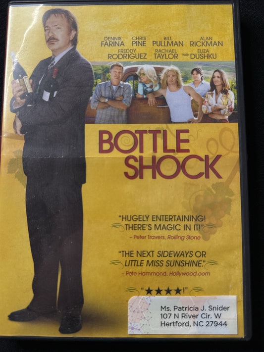 Bottle Shock DVD