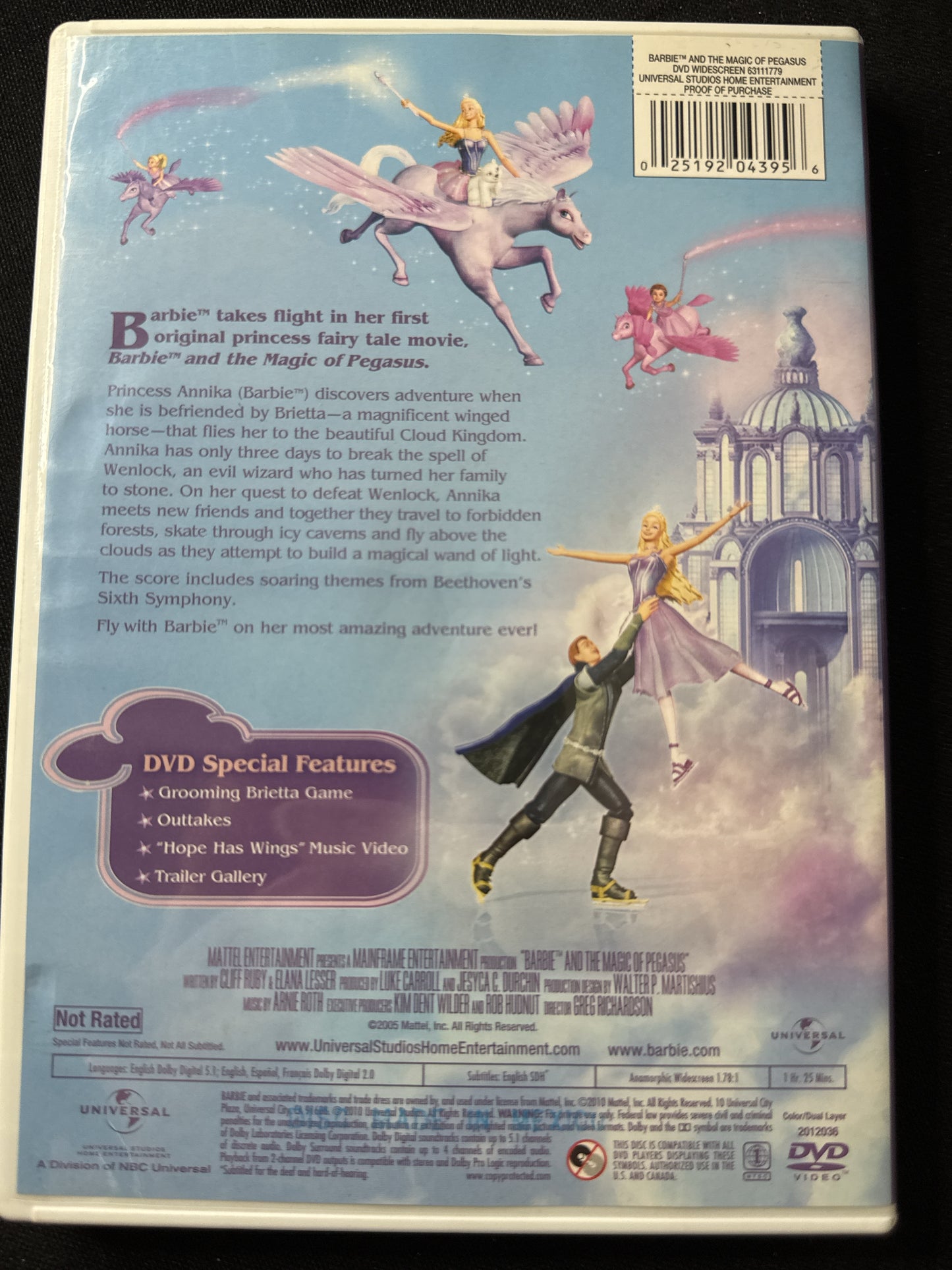 Barbie and the Magic of Pegasus DVD