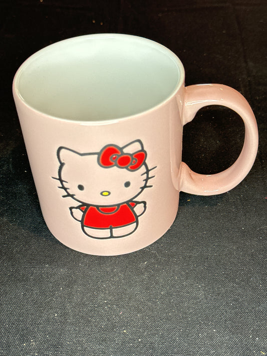 Hello Kitty SanRio 20oz Mug Silver Buffalo Ceramic New Inventory