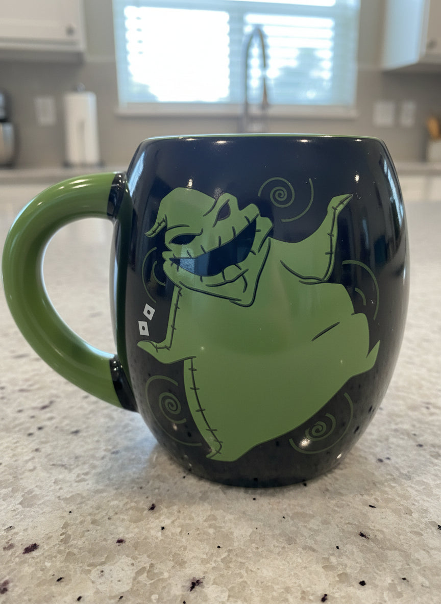 Disney's Nightmare Before Christmas Oogie Boogie Figural Coffee Mug Cup 4.5" Tall New