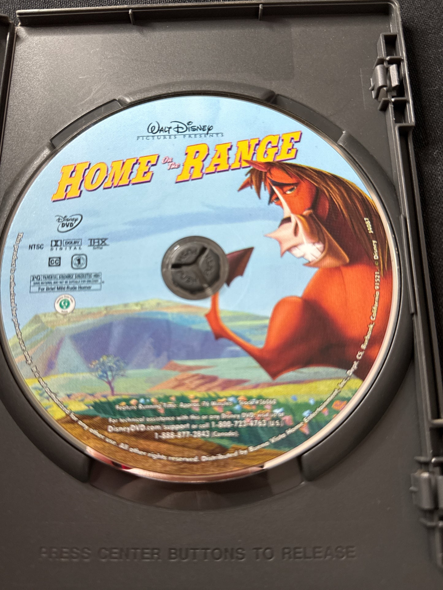 Home on the Range DVD