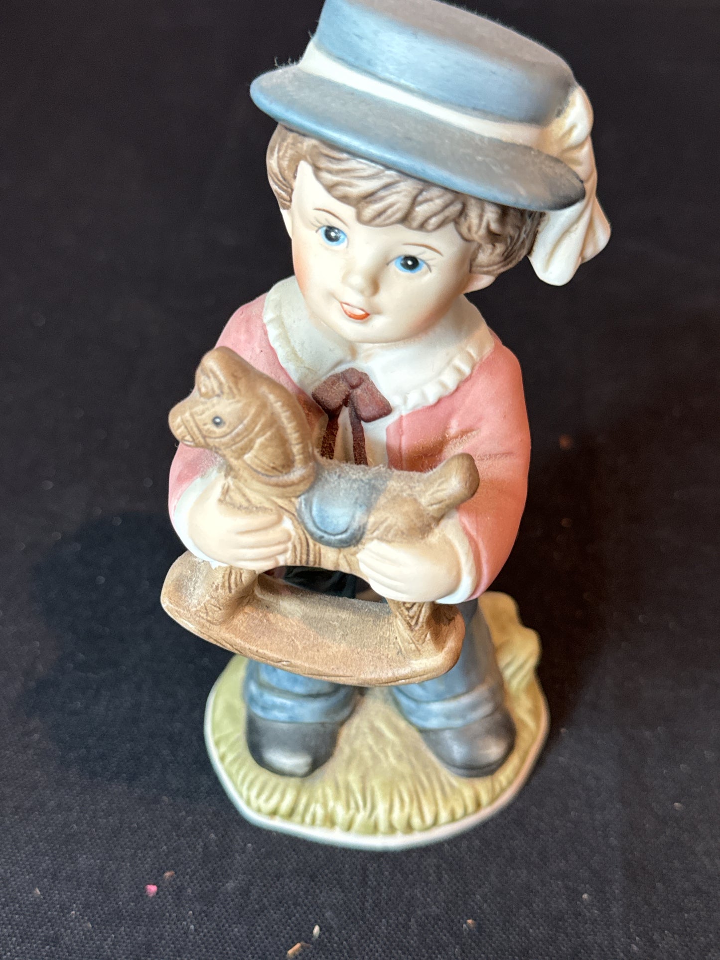 Homco 1419 Porcelain 6" Victorian Girl and Boy Figurine Set