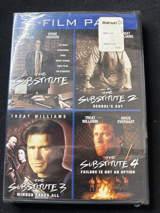 Four Film Pack: The Substitute I, II, III, IV DVD