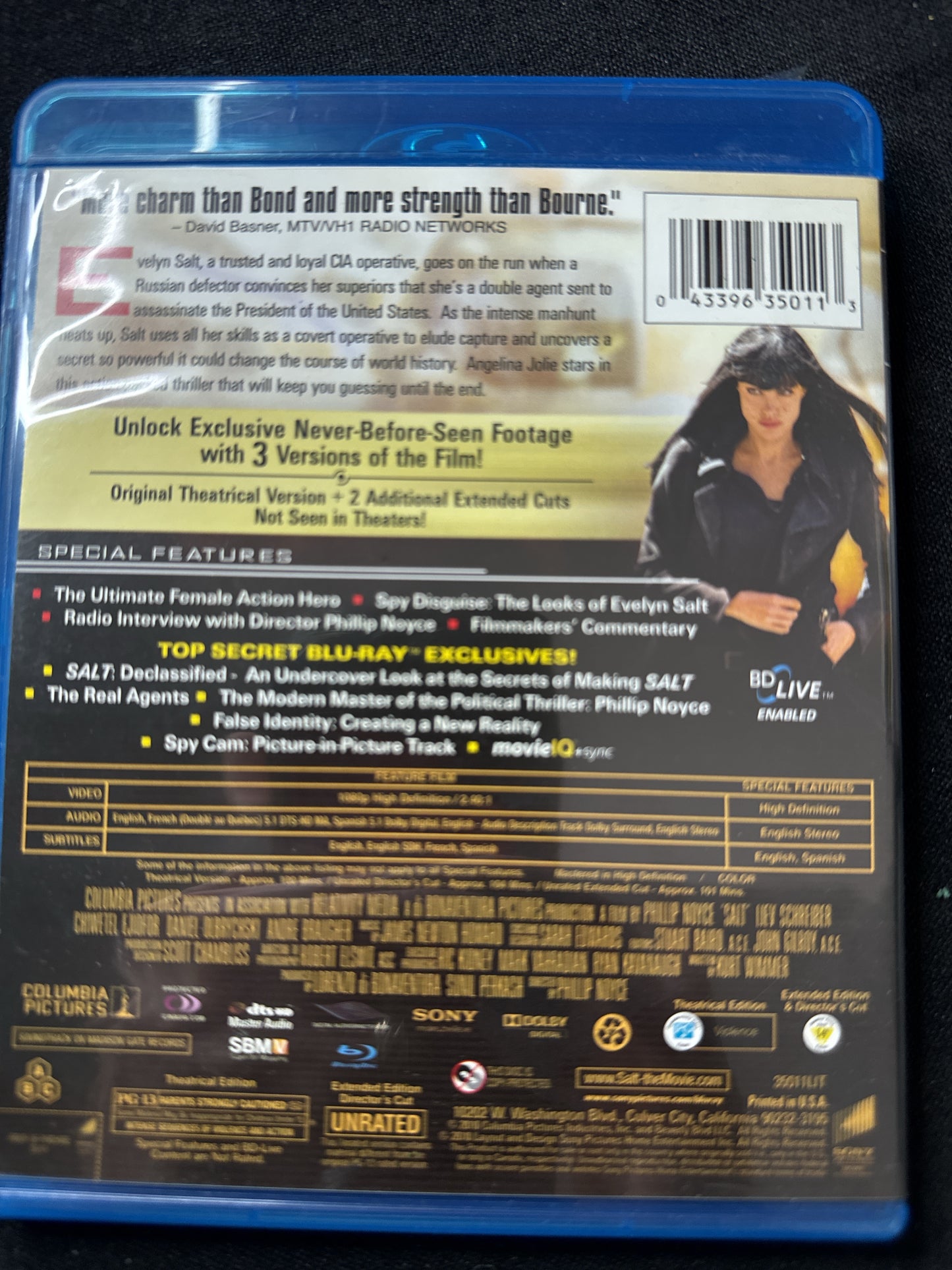 SALT Blu-Ray