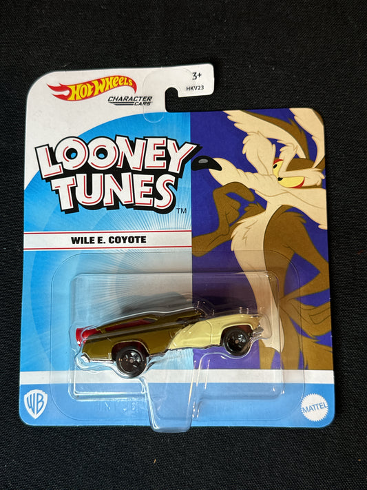 Looney Tunes Wile E. Coyote Hot Wheels Car Version New for 2023 NIB